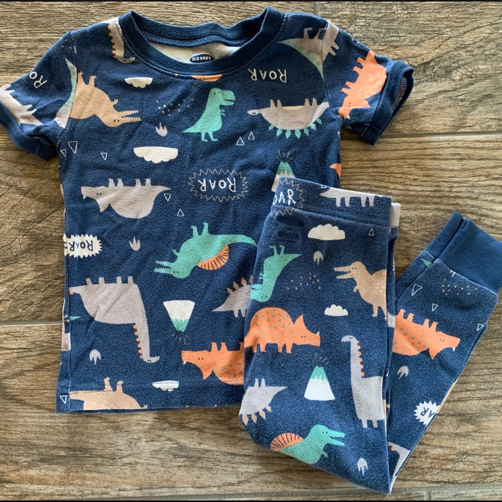Old Navy Dino Pajamas
